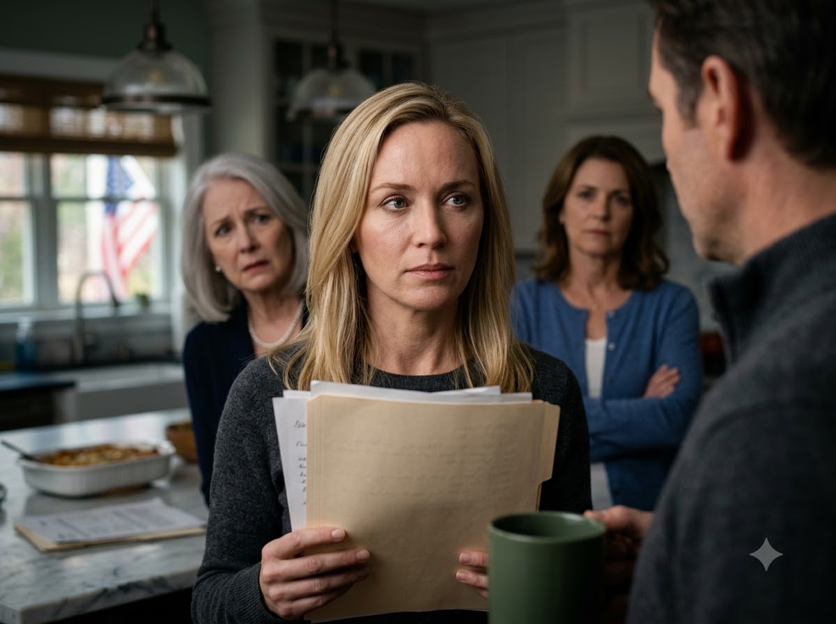 My Husband Shoved Me And Tried To Divide My Inheritance Between His Mother And Sister Before My Father Was Even Buried