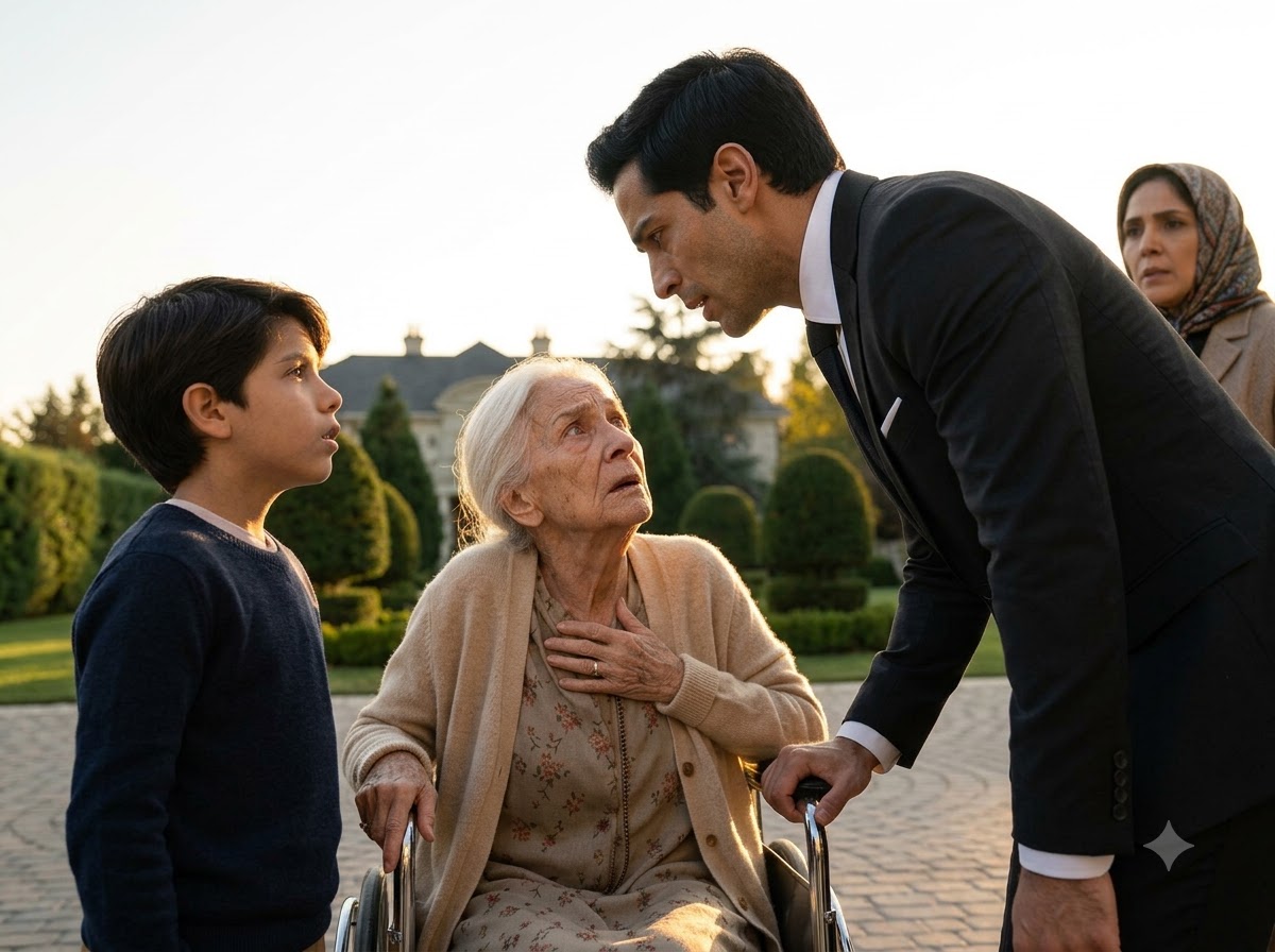 My Ten-Year-Old Son Saw A Frail Woman In A Wheelchair At My Gates And Shouted, “Grandma?!”