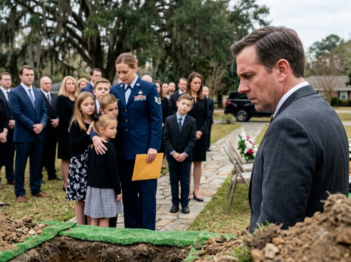 My Five Children Were Humiliated at Their Grandfather’s Funeral