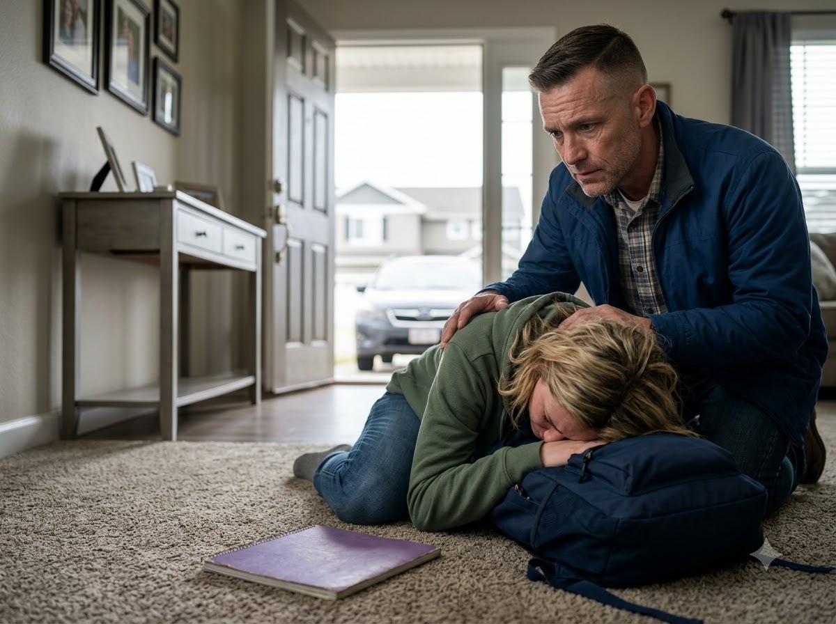 I Came Home Early And Found My Sixteen-Year-Old Daughter Injured In The Hallway