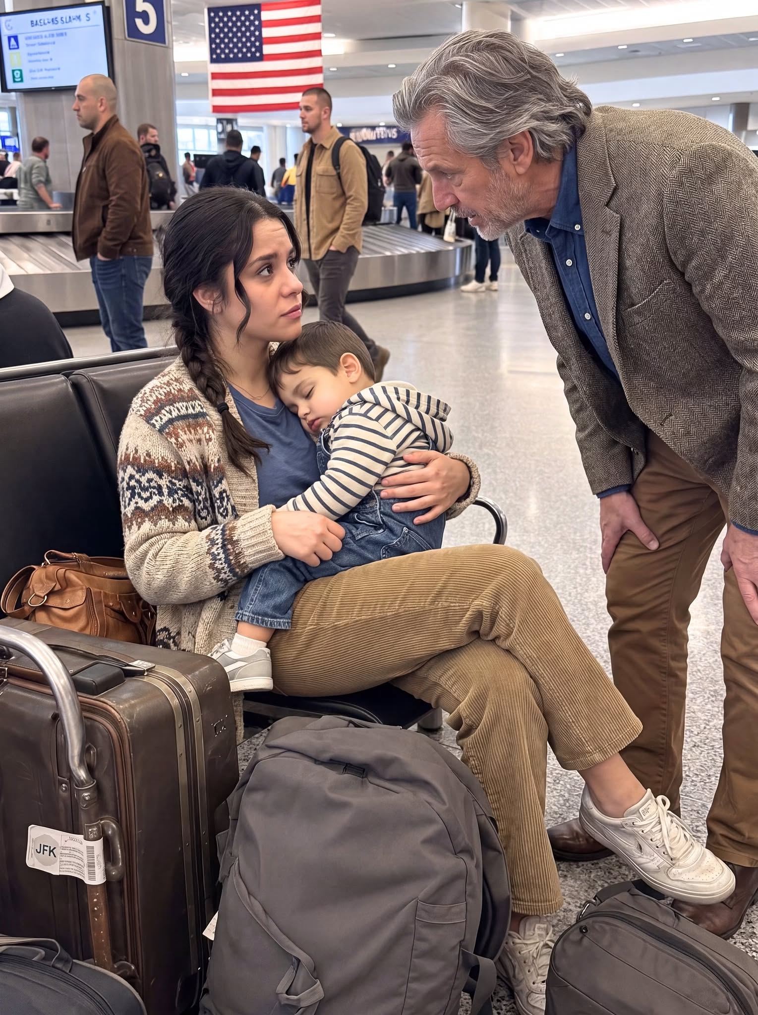 My sister bought my widowed daughter-in-law a one-way ticket out of town, completely unaware I landed early and caught her at the airport.
