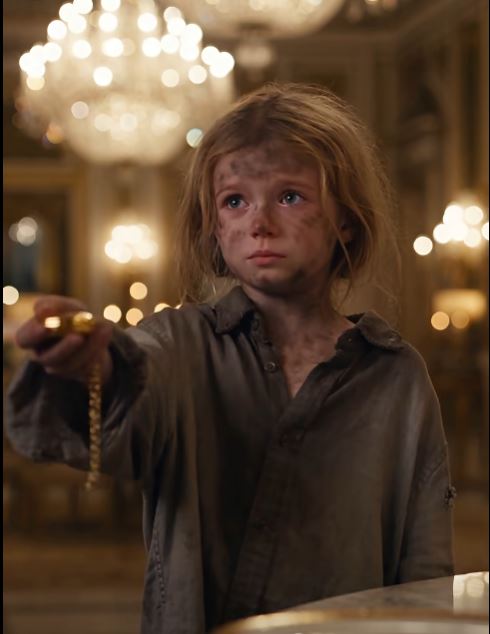 A ragged little girl handed a gold pocket watch to a wealthy woman, completely unaware the photo inside would resurrect a twenty-year-old lie.