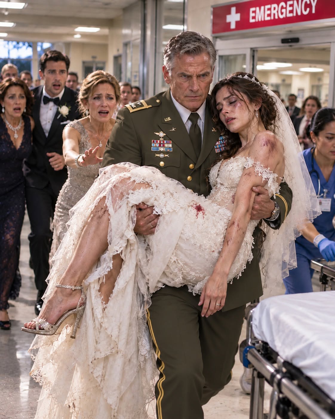 A wealthy mother-in-law brutally beat a bride on her wedding night to steal her condo, completely forgetting her father was Colonel Alexander Brooks.