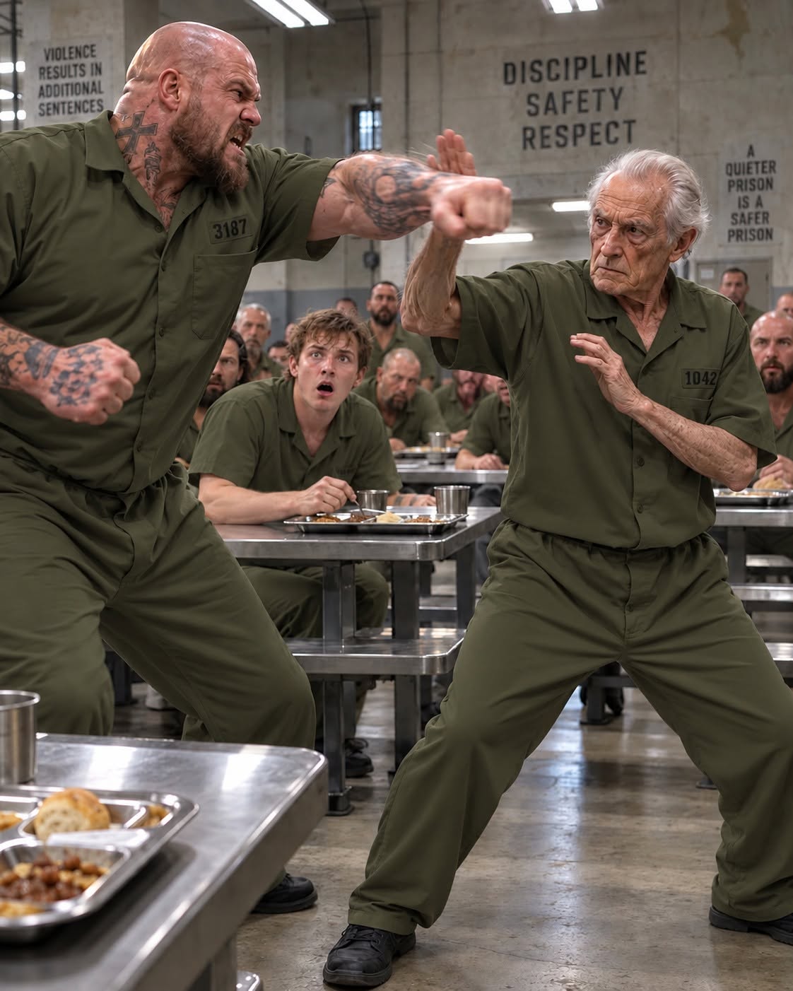 They thought the 72-year-old inmate was a weak old man locked up for tax fraud—until the block’s most dangerous bully swung at his face.