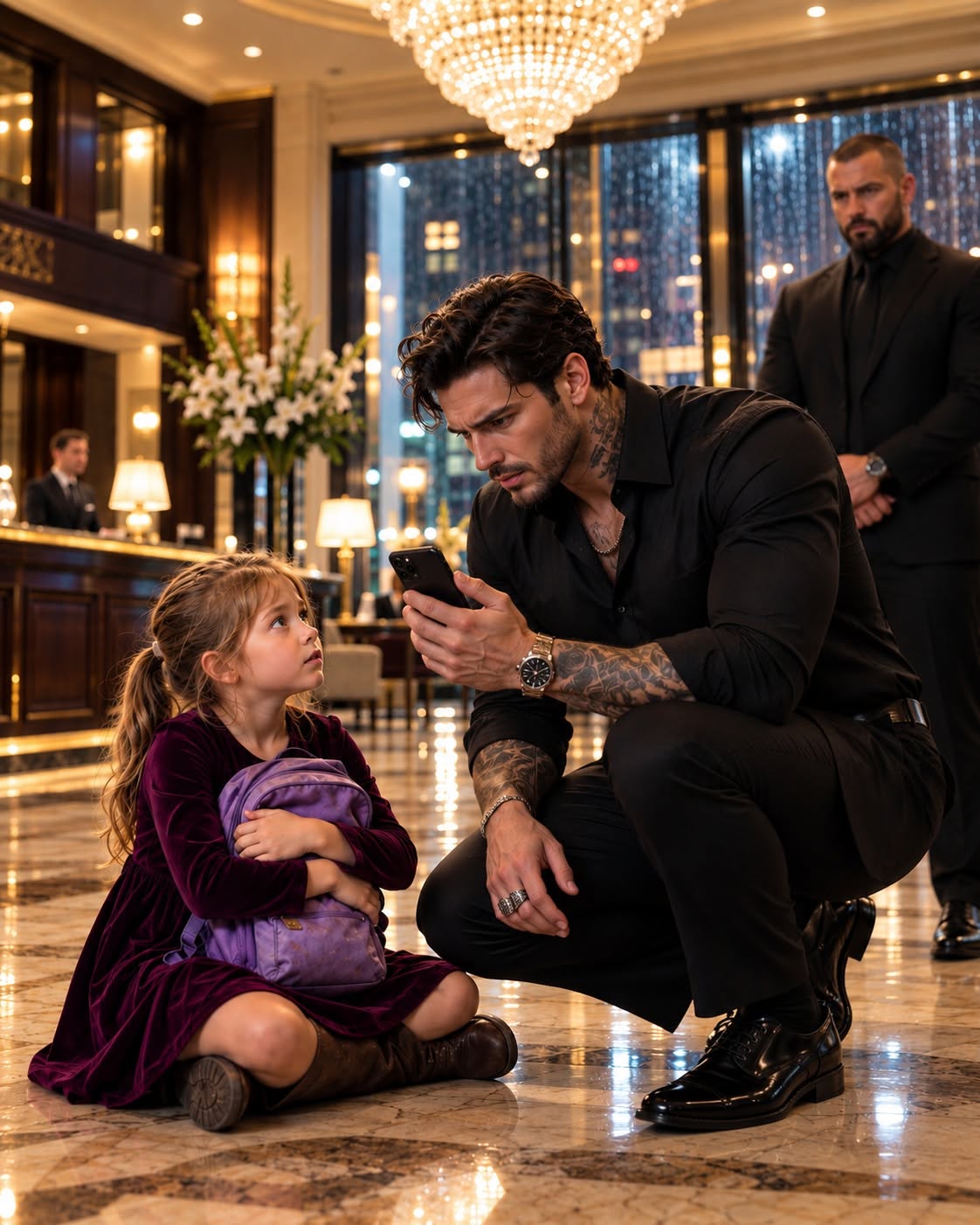 A ruthless crime boss found a sick maid’s daughter waiting in his hotel lobby, only to look into her gray eyes and see his own reflection.