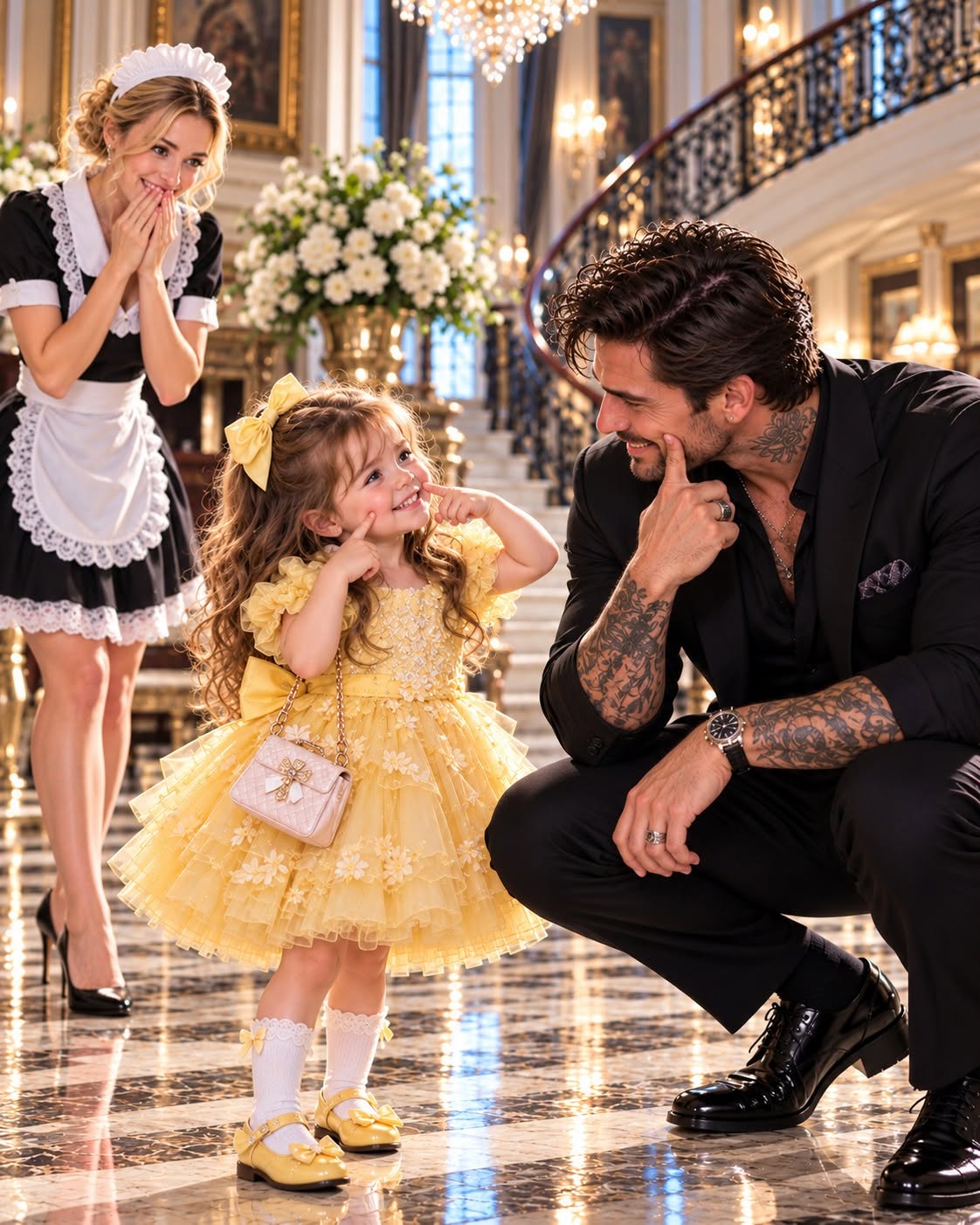 My three-year-old daughter opened her toy purse in front of a feared mafia boss, revealing the one missing item from his dead brother's car.