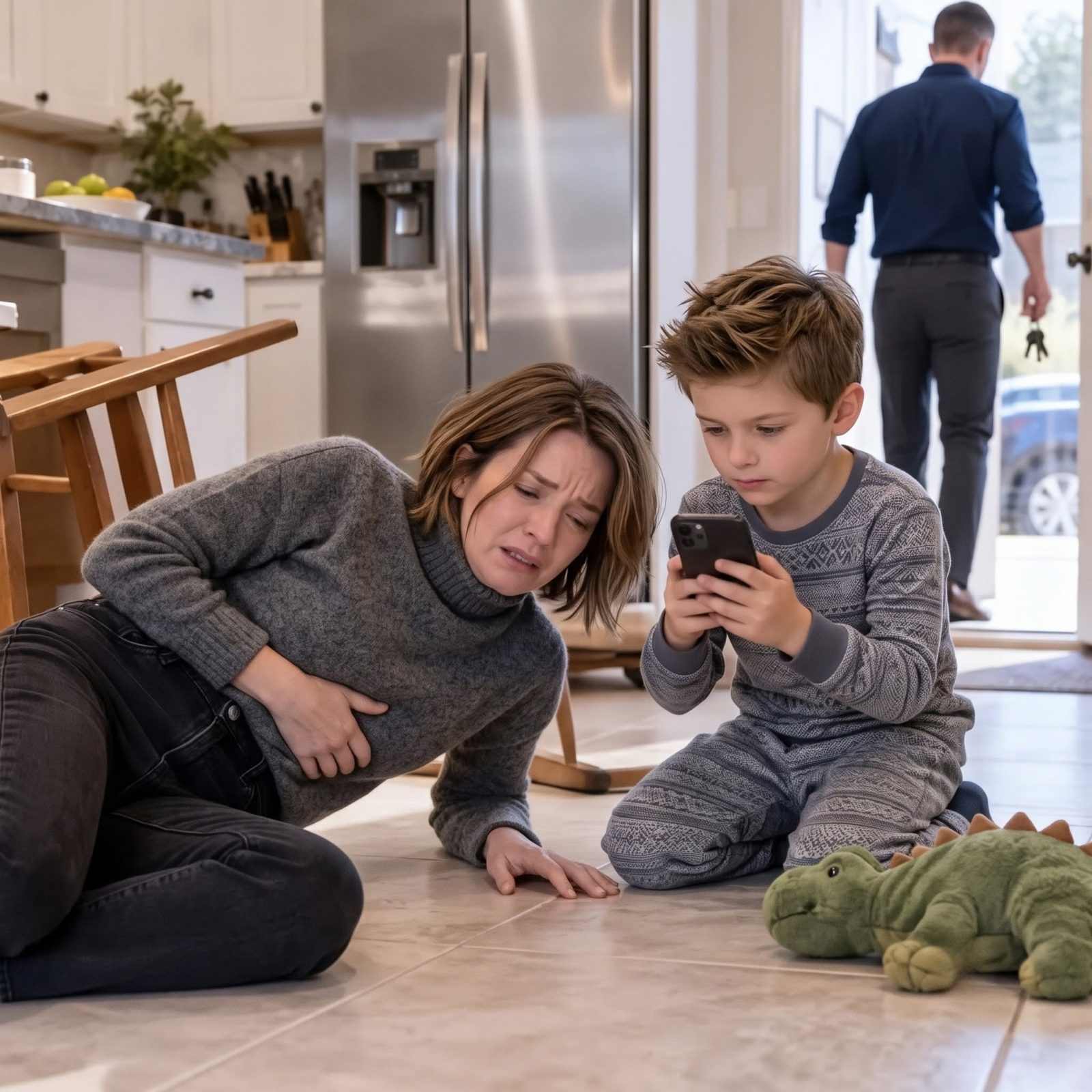 My husband thought he had effectively silenced me, until my five-year-old tapped my father's contact and said six terrifying words.