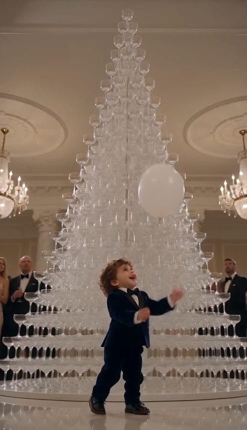 A GLASS TOWER COLLAPSED TOWARD A 5-YEAR-OLD BOY — THEN ONE GOLD CUFFLINK REVEALED THE ATTACK MAY HAVE BEEN MEANT FOR HIS FATHER