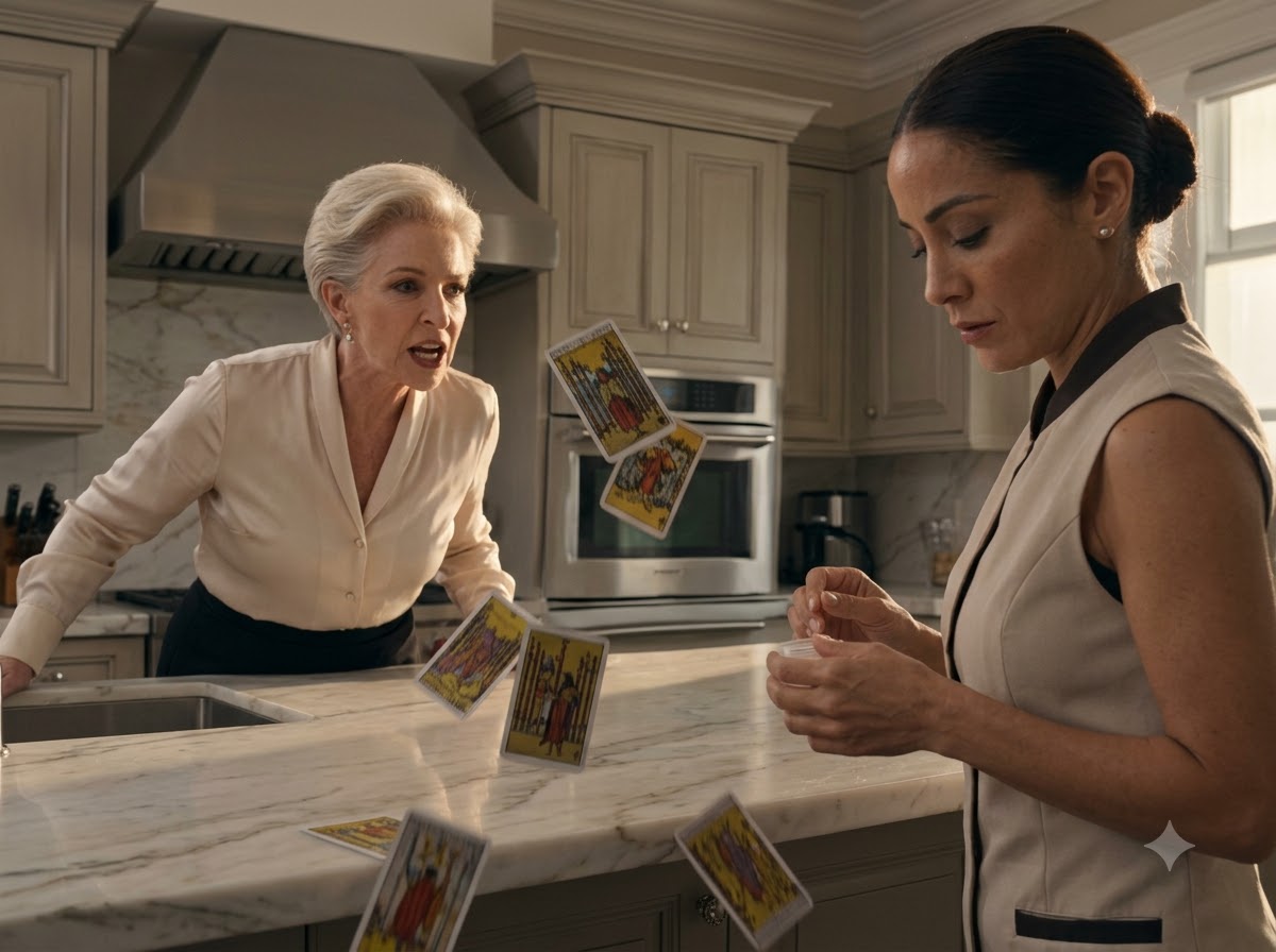 My Employer Mocked Me for Reading Tarot—Then Her Dinner Guest Slammed Down a Fraud Contract