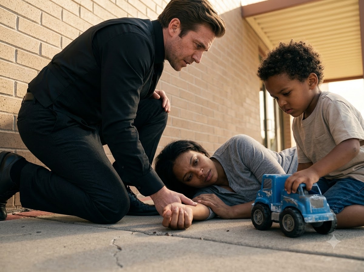 A Barefoot Six-Year-Old Boy Banged On My Car Window And Said His Mother Wouldn’t Wake Up