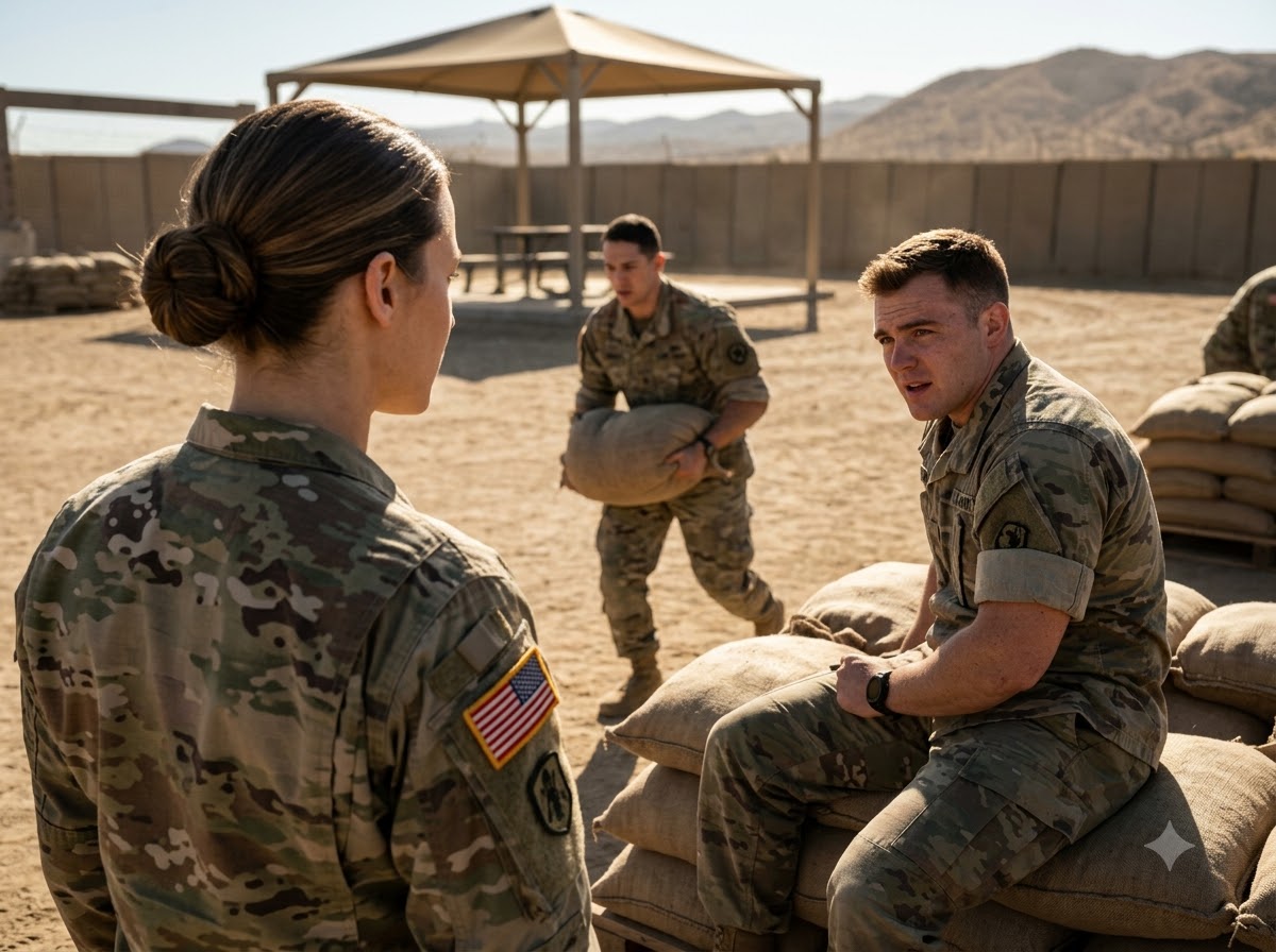 A Sergeant Threw A Sandbag Into My Arms And Blamed Me For A Punishment He Caused