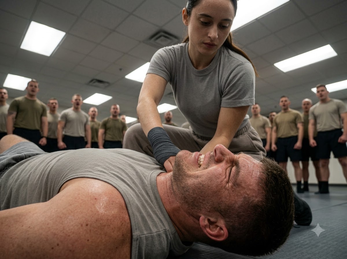 My Combatives Instructor Shoved Me Into A Heavy Bag And Said, “You’re Not A Fighter—You’re Dead Weight”