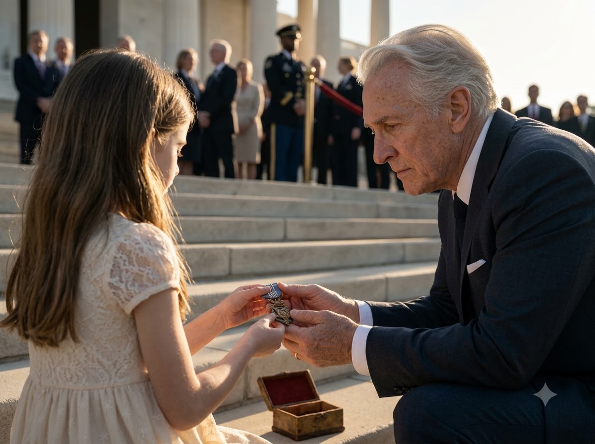 An Event Coordinator Threw A Little Girl’s Gift Box Onto The Steps At My Washington Ceremony