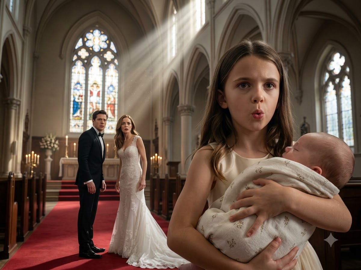 A Girl Walked Into My Wedding Carrying a Baby—Then the Photographer Said My Bride Remembered Her