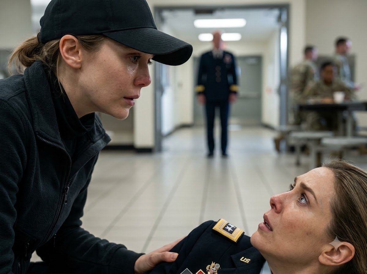 The General Saw Me In The Canteen And Whispered, “No… You Can’t Be Here.”