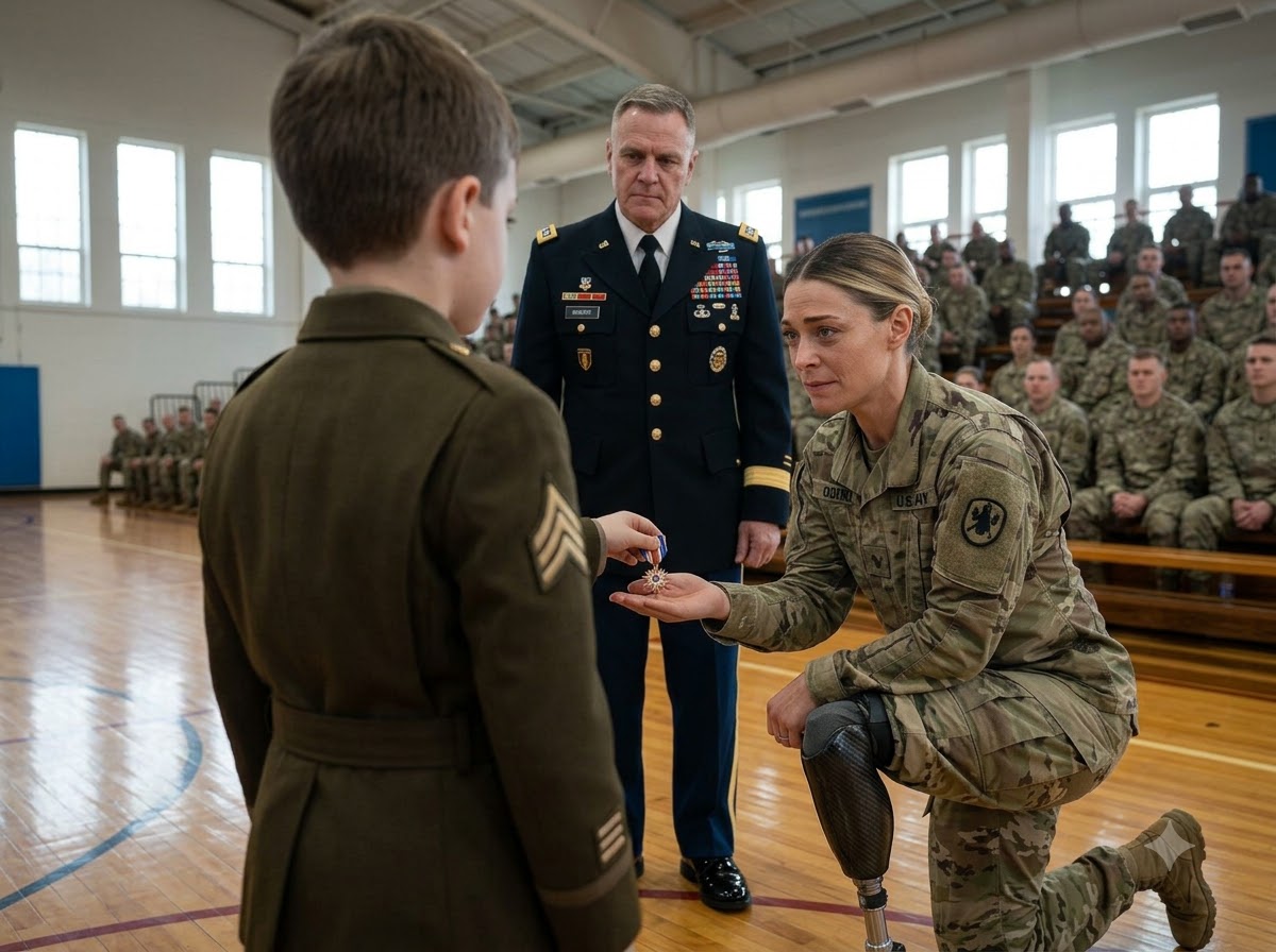A Colonel Ripped My Medal Off at a Military Family Event—Then a Child Handed Me Half of My Broken Dog Tag