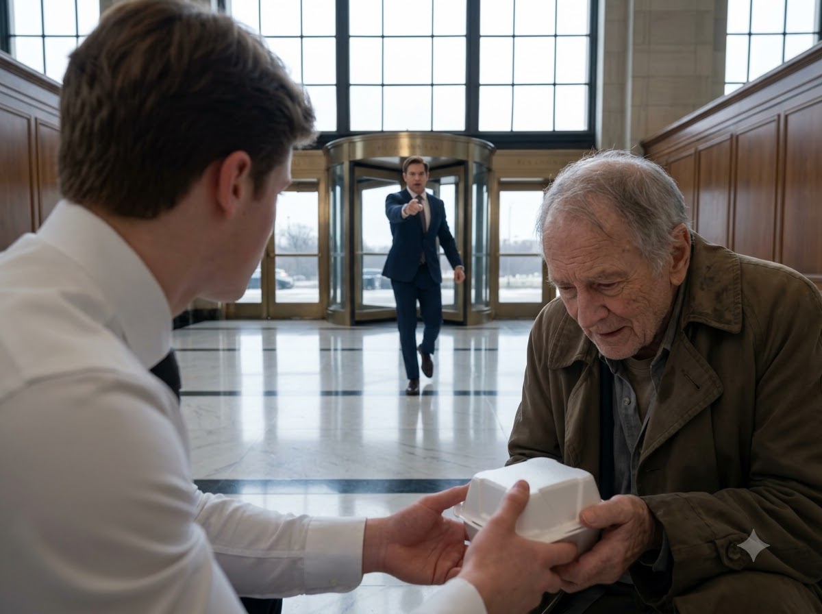 My Boss Fired Me For Feeding A Soaked Old Man—Then The Old Man Called For His Will