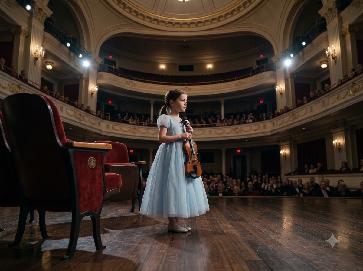 I FOUND MY MISSING DAUGHTER PLAYING VIOLIN AFTER SIX YEARS—THEN MY EX-HUSBAND SHOWED ME A PHOTOGRAPH OF MY FATHER FOLLOWING HER