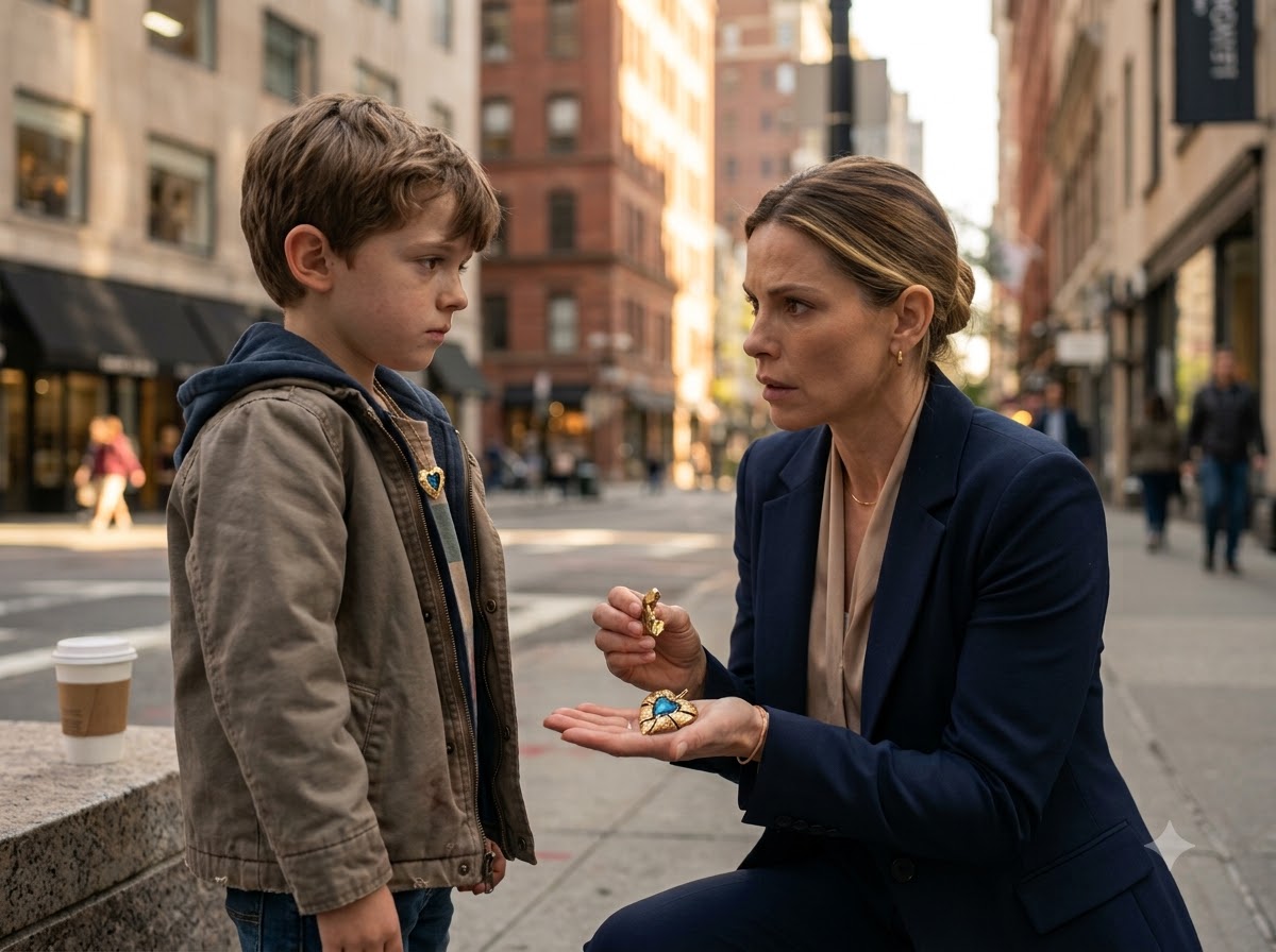 A LITTLE BOY STOPPED ME ON THE SIDEWALK WITH HALF A HEART—THEN HE SAID THE NAME OF MY SISTER WHO VANISHED TEN YEARS AGO