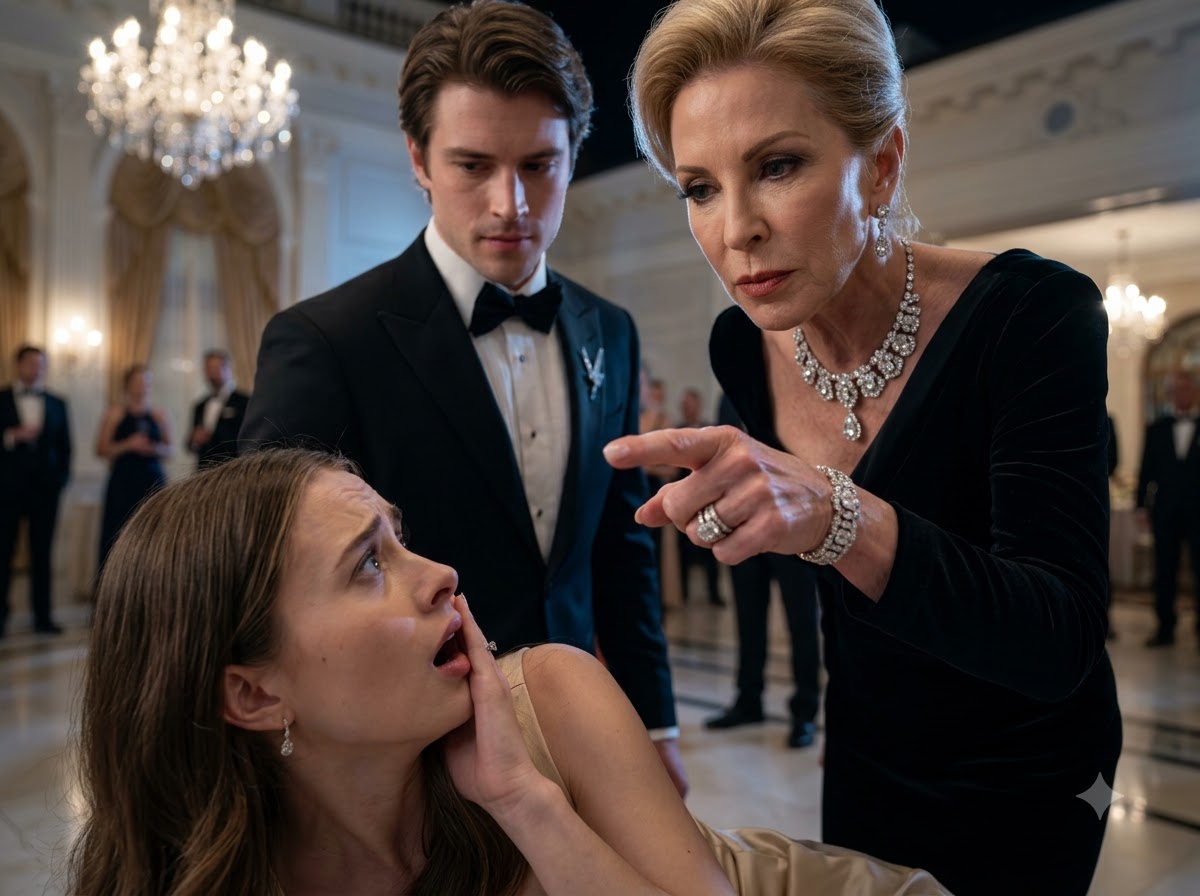 My Fiancé’s Mother Slapped Me at a Charity Gala and Called Me a Fraud — Then My Veteran Father Broke the Seal on an Envelope I Had Begged Him Never to Open