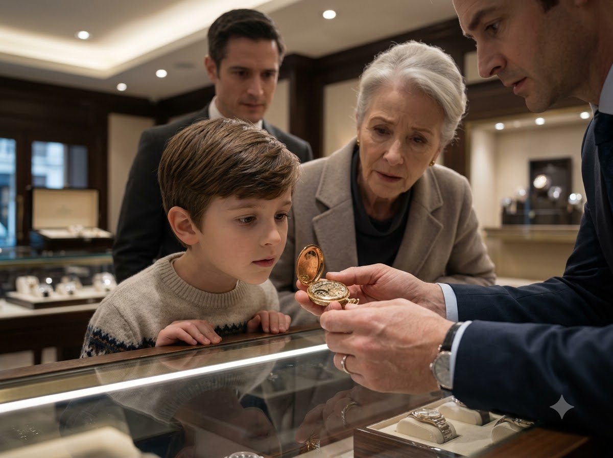 An Old Woman Brought A Broken Pocket Watch Into My Jewelry Store—Then I Found My Name Engraved Inside