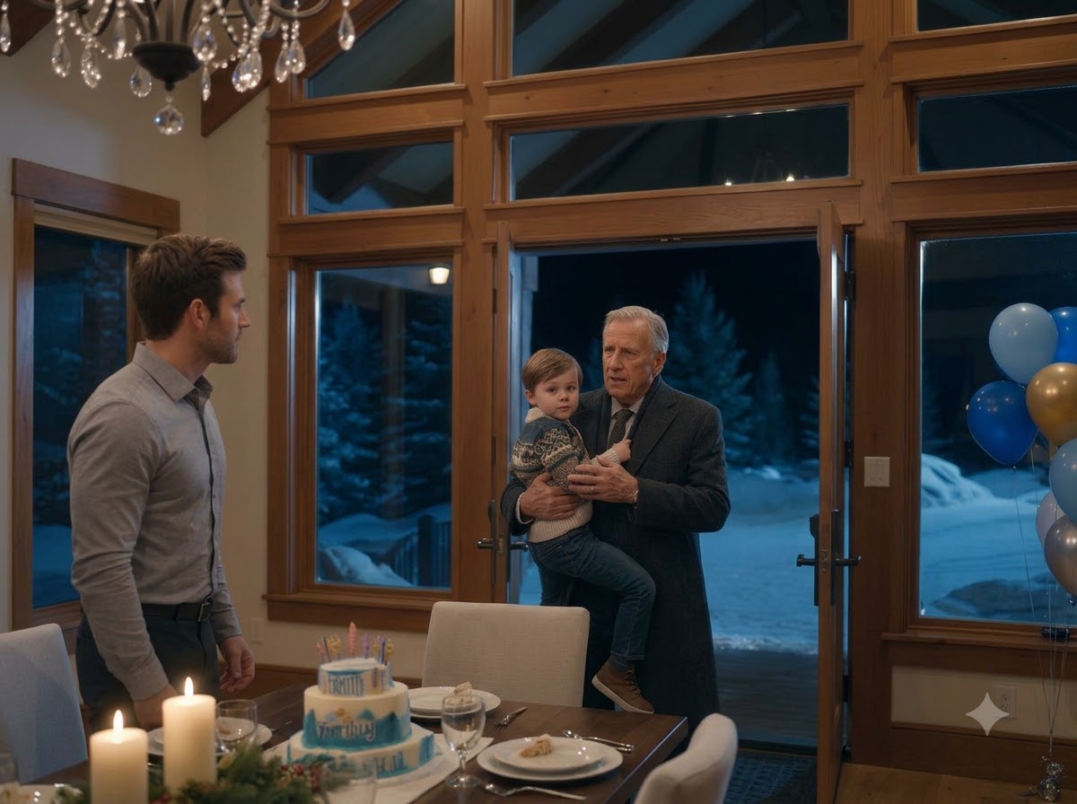 My Son Called Locking His Six-Year-Old Outside “A Small Punishment”—Then Three Black SUVs Pulled Up To My Birthday Dinner