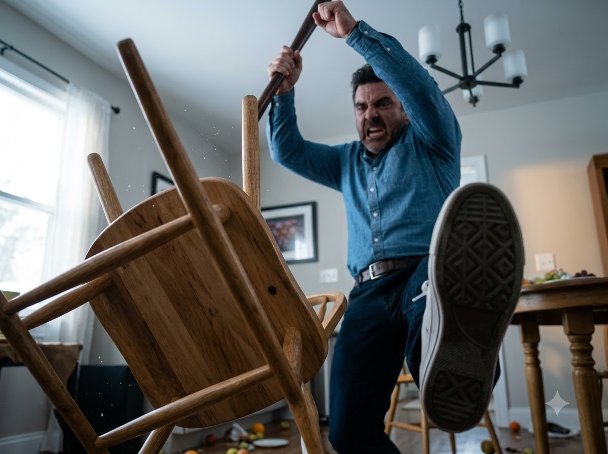 I CAUGHT MY STEPFATHER BEATING MY LITTLE BROTHER—THEN OUR PHONE RANG, AND MY MOTHER WHISPERED, “HE FOUND US”