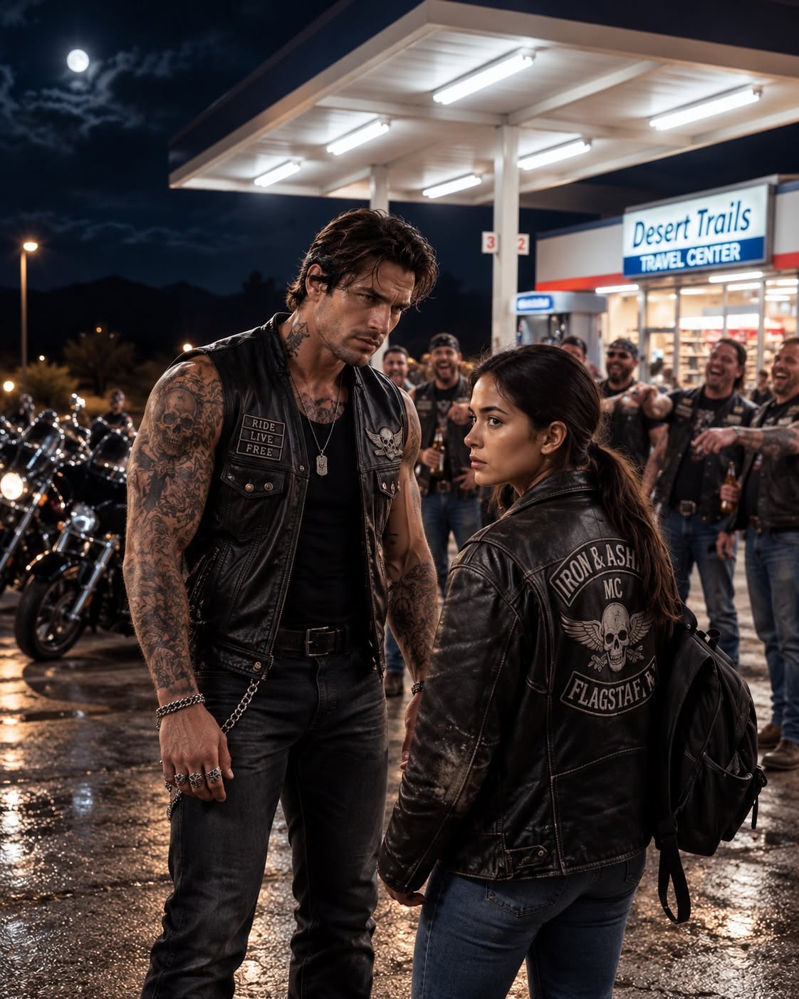 A teenage girl walked into a hostile motorcycle club holding a brass key that exposed a twenty-three-year-old betrayal.