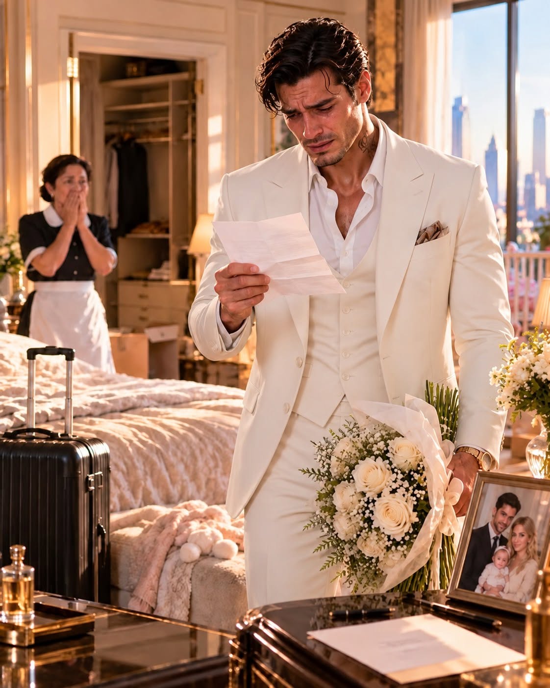 While Chicago’s most powerful mafia boss flew to Paris for his first love, I gave birth alone and packed every trace of my daughter and me out of his mansion.
