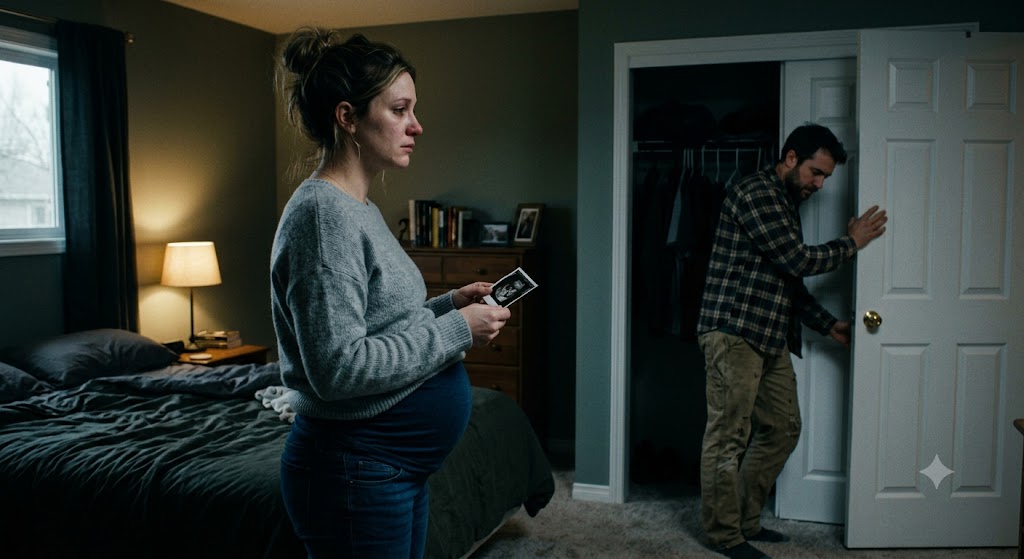 “THAT BELONGS TO CLAIRE.” THE PREGNANT WIFE SPOTTED HER HUSBAND’S LOVER HIDING IN THE CLOSET—BUT HER NEXT MOVE COULD DESTROY THEM BOTH!