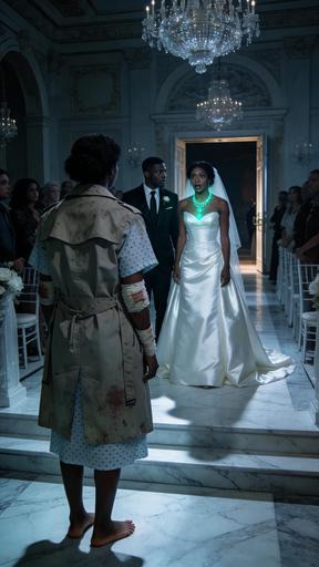 I crashed my treacherous sister's luxury wedding wearing dirty medical bandages to prove I didn't die in the fire she used to steal my life.