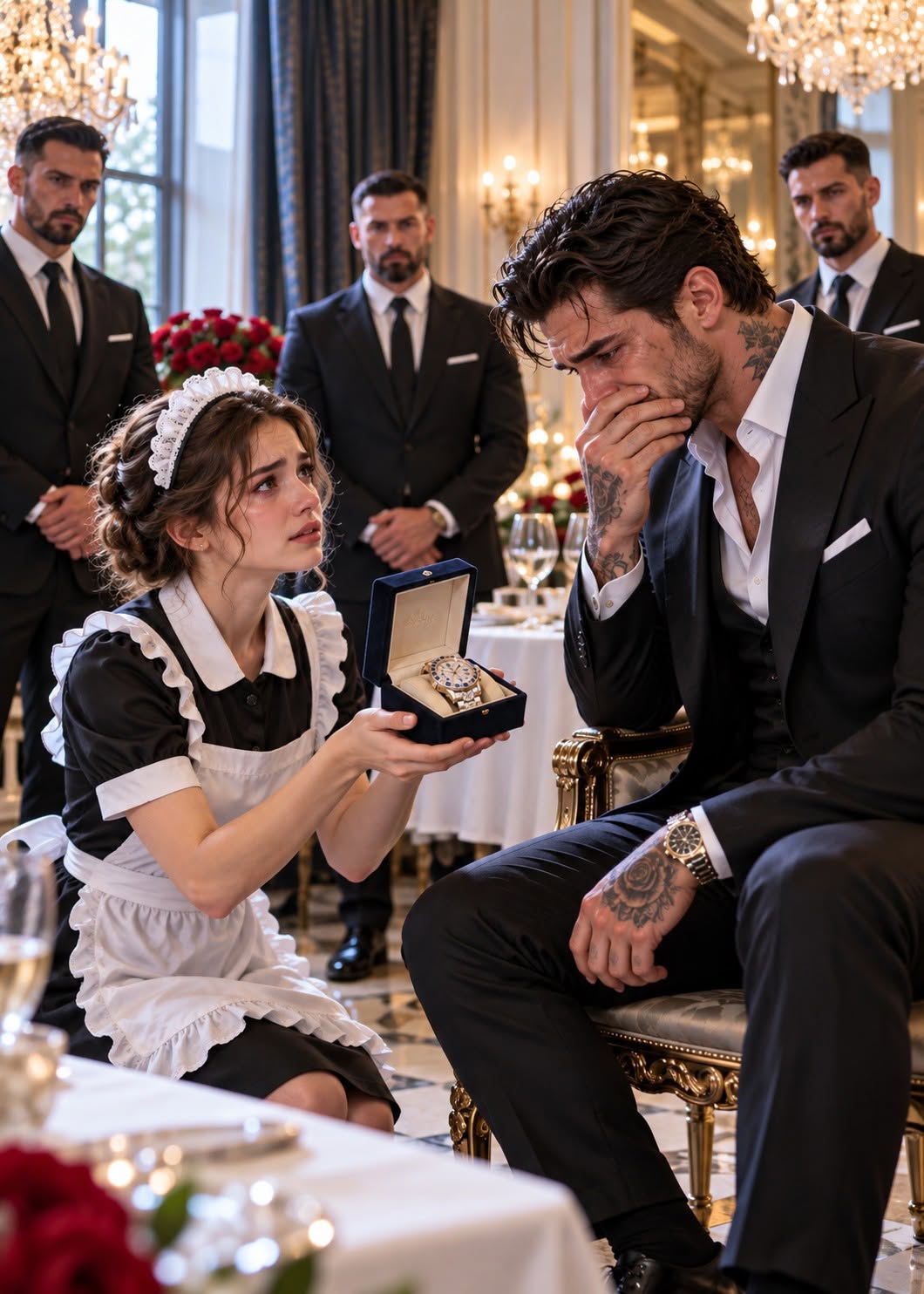 Working as a maid at a luxurious Chicago hotel, I found a twenty-million-dollar platinum watch under a chair and faced a terrifying choice that could change my life.