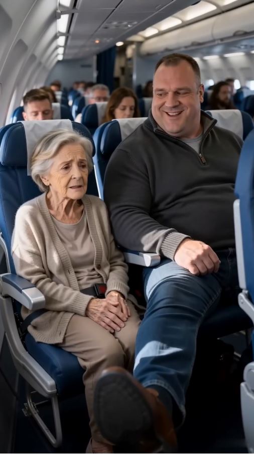 everyone nearby had ignored Margaret’s struggle while the man crowded her seat for hours