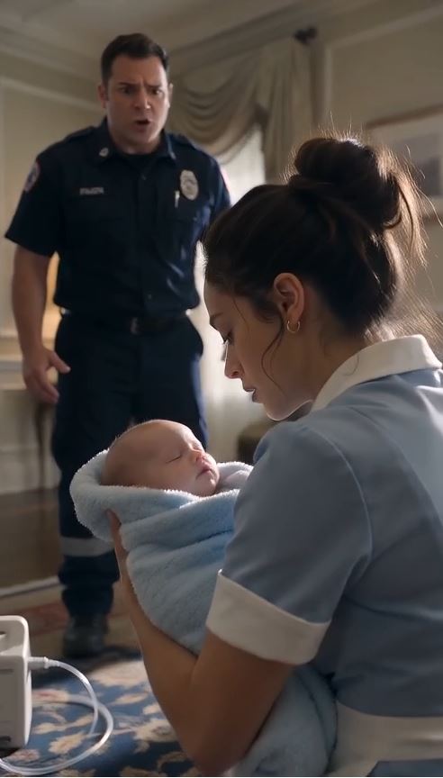 Twelve elite paramedics gave up on the mafia boss's dying baby, until the quiet 23-year-old maid shoved past them to perform an absolute miracle.