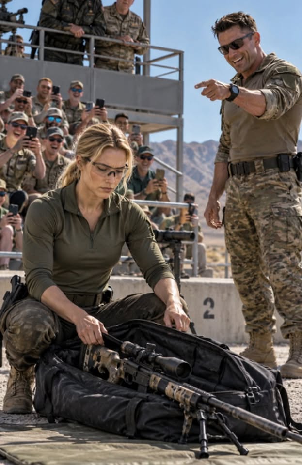 Two hundred soldiers mocked her on the firing range, right up until the Command Sergeant Major recognized her scarred rifle and turned pale.