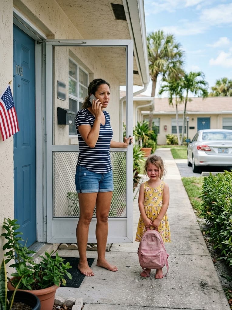 My Parents Left My Barefoot Daughter at Her Biological Father’s Door — Then My Phone Rang From the Man They Said Was Gone