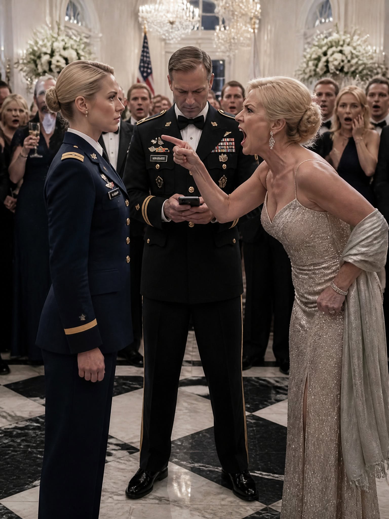 MY MOTHER-IN-LAW THREW CHAMPAGNE IN MY FACE AT A RITZ-CARLTON GALA—THEN MY HUSBAND MADE ONE CALL THAT TURNED THE ENTIRE BALLROOM AGAINST HER
