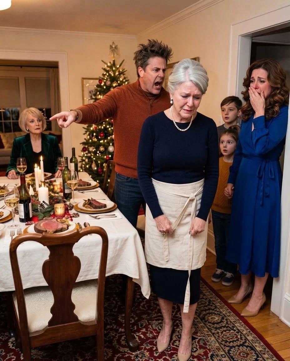 MY SON-IN-LAW THREW ME OUT OF CHRISTMAS DINNER—THEN THE FOLDER UNDER MY CHAIR PROVED HE NEVER OWNED THE HOUSE, THE BUSINESS, OR THE FUTURE HE HAD ALREADY SOLD