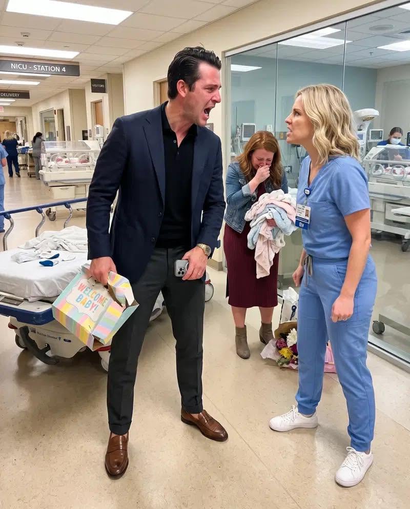 He Returned to the NICU Four Days After Abandoning His Wife During Triplet Delivery — Then the Nurse Said, “Isn’t She Home?”