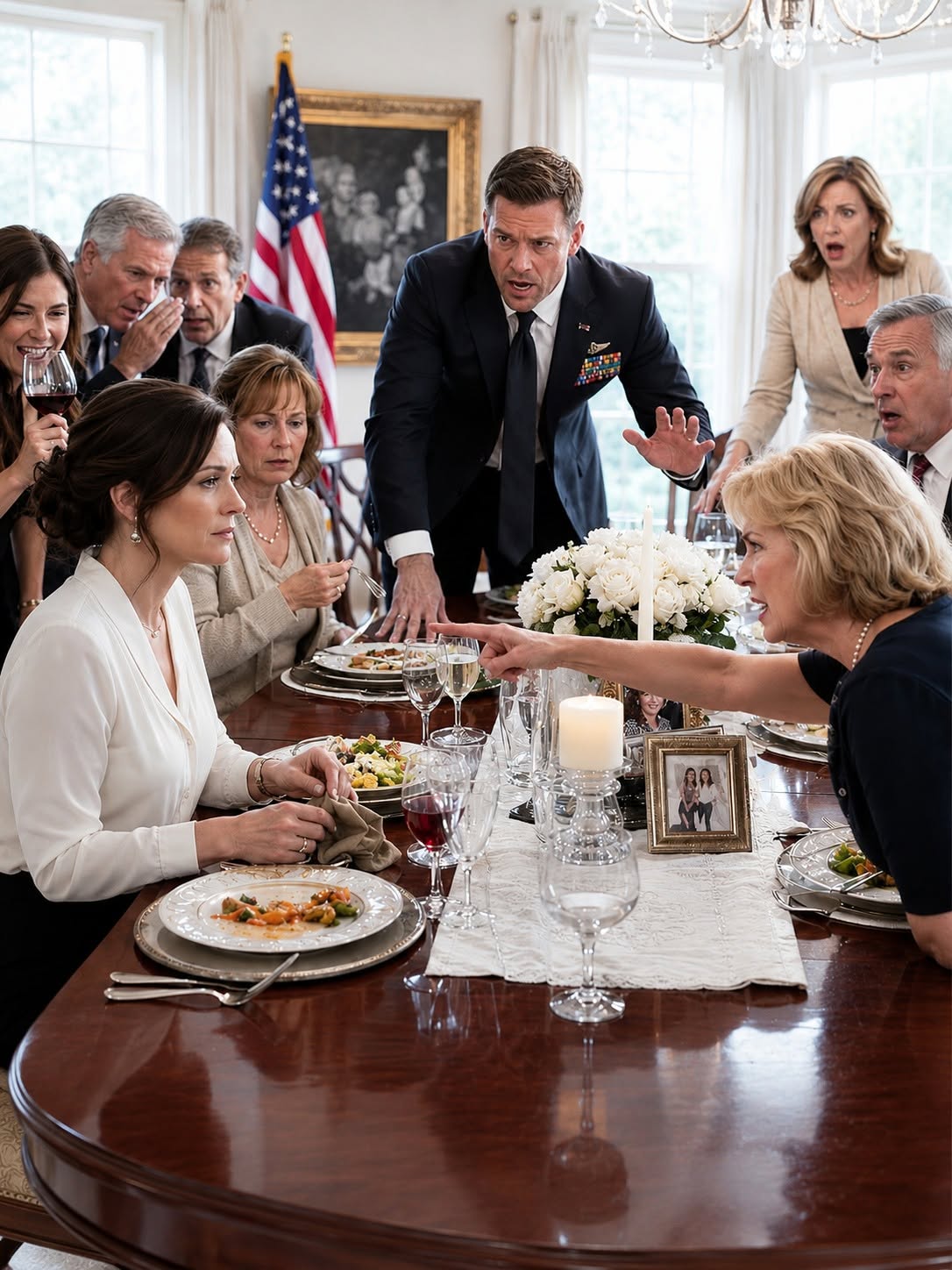 His Mother Slapped His Quiet Fiancée and Called Her “Just a Secretary” — Then the Navy SEAL Stood Up and Said Every Operator Knew Her Name