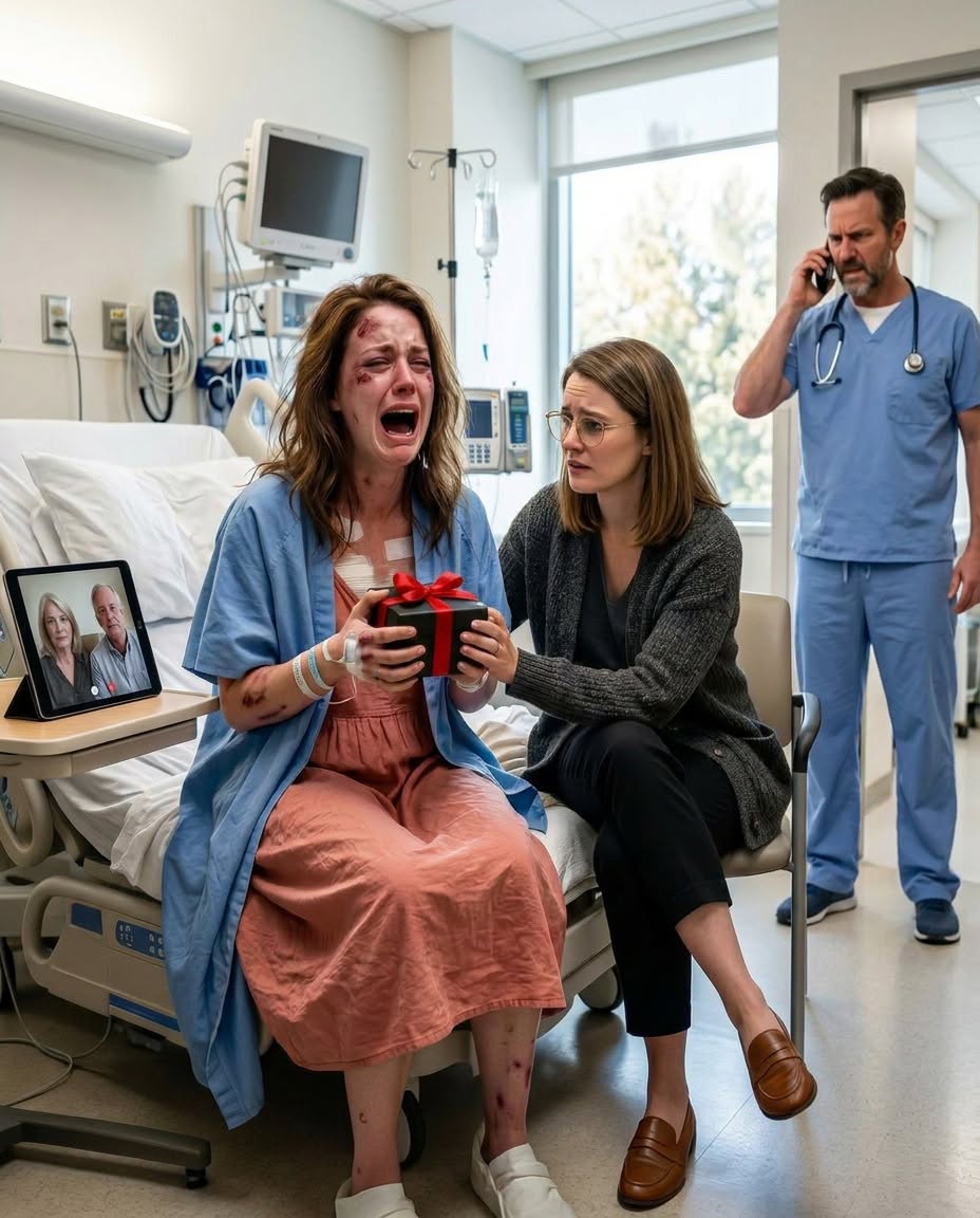 Her Parents Told the Doctor, “Call Us If She Dies” — Then a Stranger Paid Her Bill and Left a Black Box by Her Bed