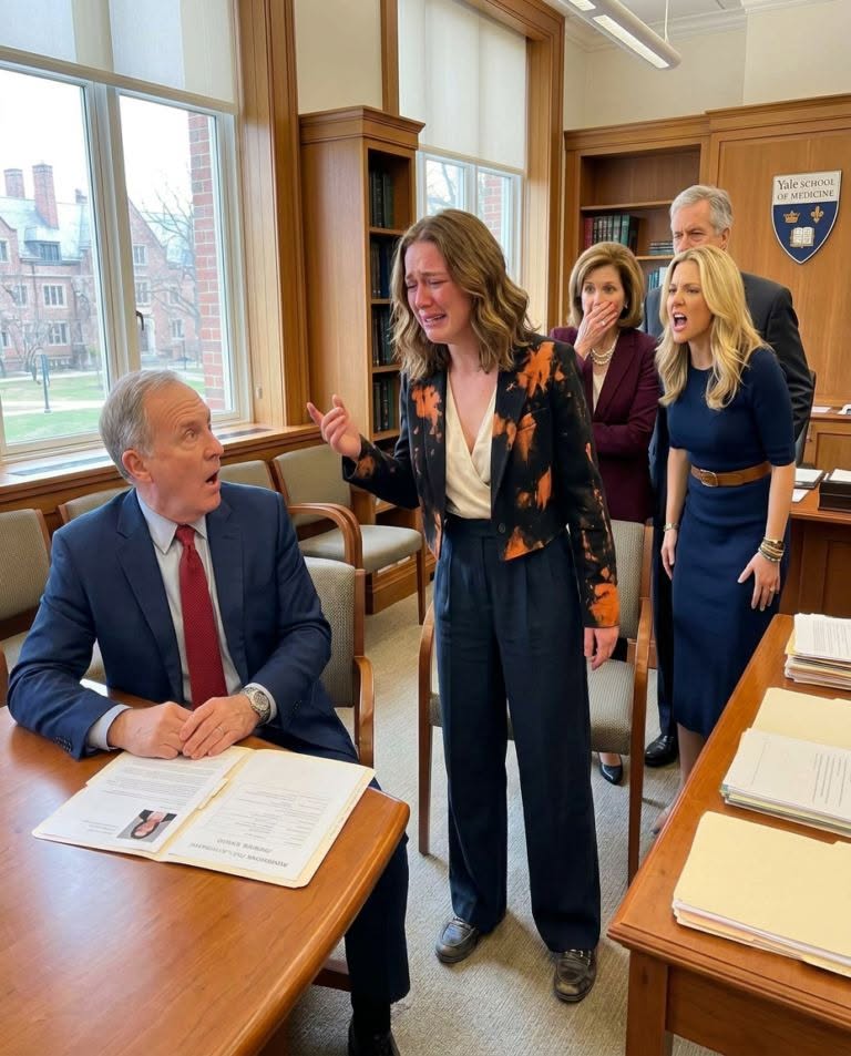 Her Sister Bleached Her Interview Blazer Before Medical School — Then the Dean Saw Her Last Name and Whispered, “Wait… You’re Her?”