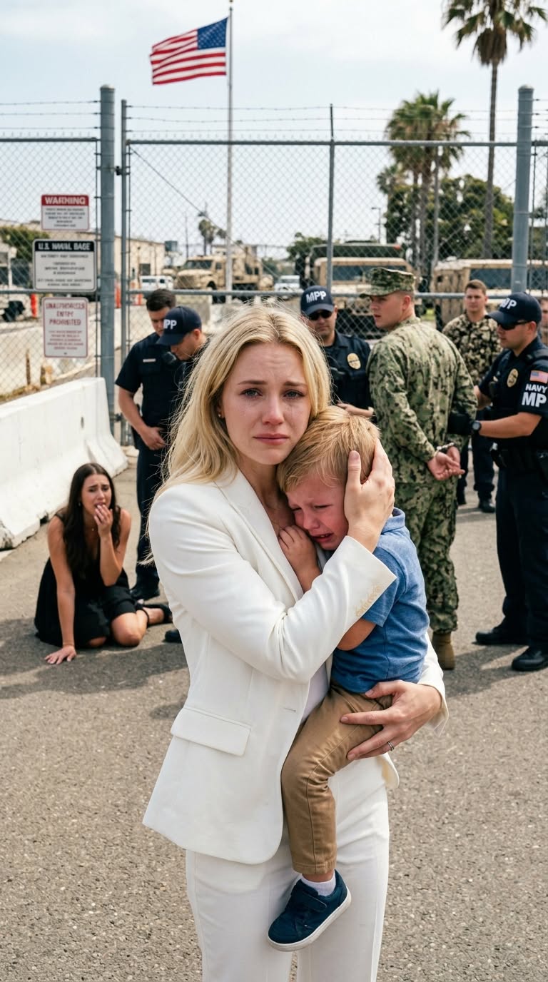 THE COMMANDER ATTACKED HIS WIFE AT THE NAVAL GATE—THEN ONE PHONE CALL TURNED HIS PERFECT LIFE INTO EVIDENCE