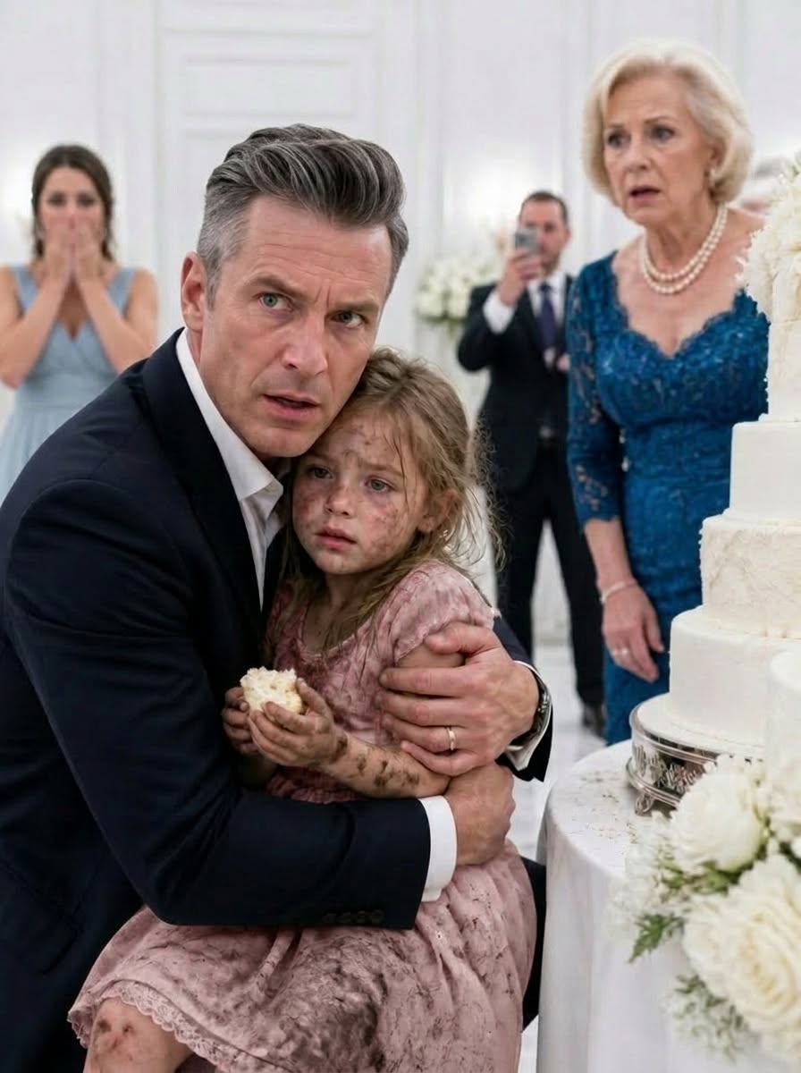 He Found His Missing Daughter Eating Leftover Bread at His Mother’s Birthday Party — Then the Chauffeur Said, “Your Wife Never Wrote That Letter”
