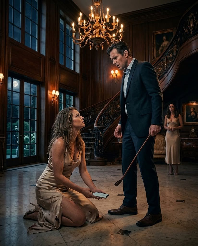 Her Husband Forced Her to Kneel Before His Pregnant Mistress—Then One Phone Call Made His Empire Tremble
