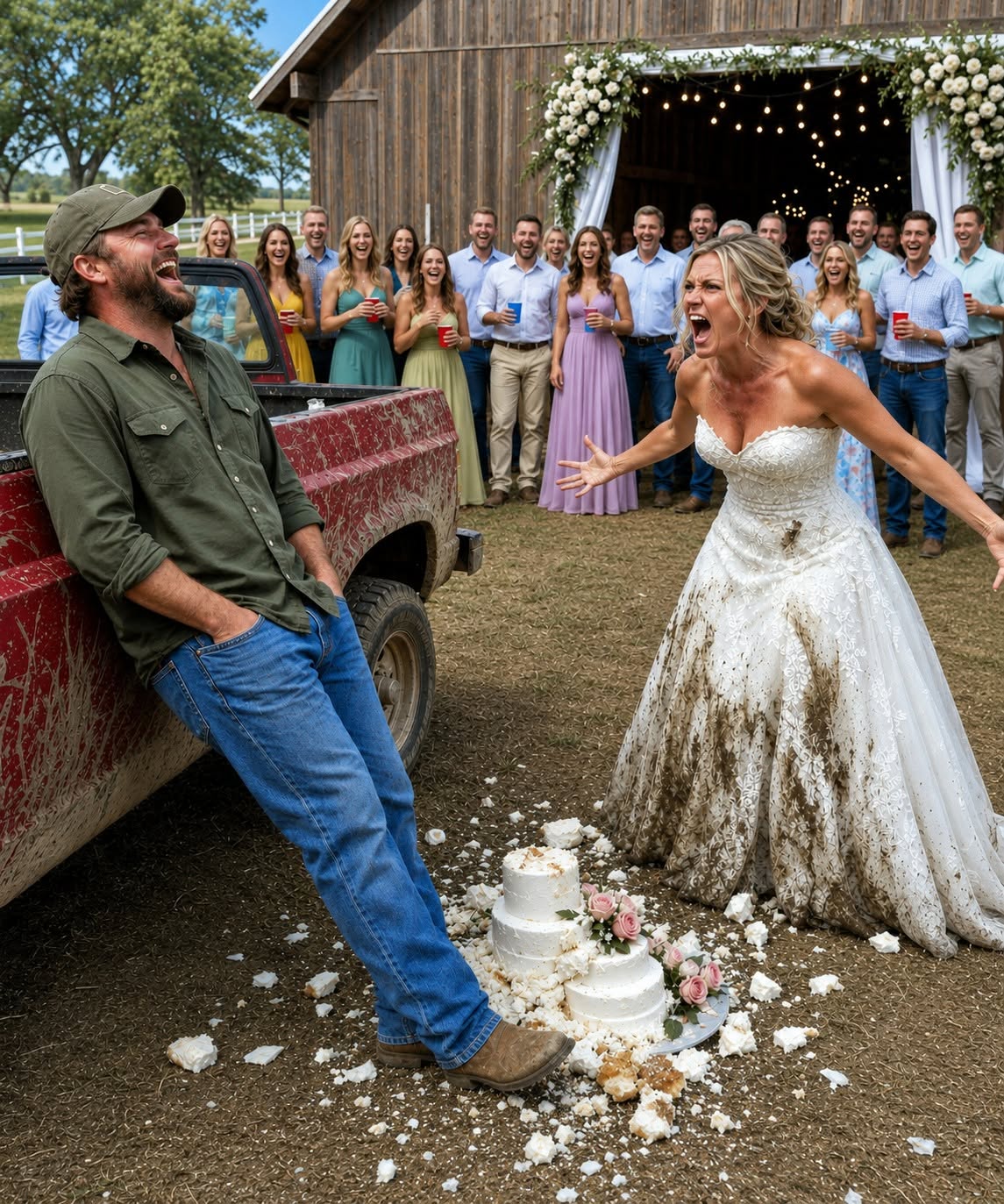 She Threw His Property Envelope Off Her Birthday Table — Then the Ranch Owner Said, “I Brought You a Birthday Present”
