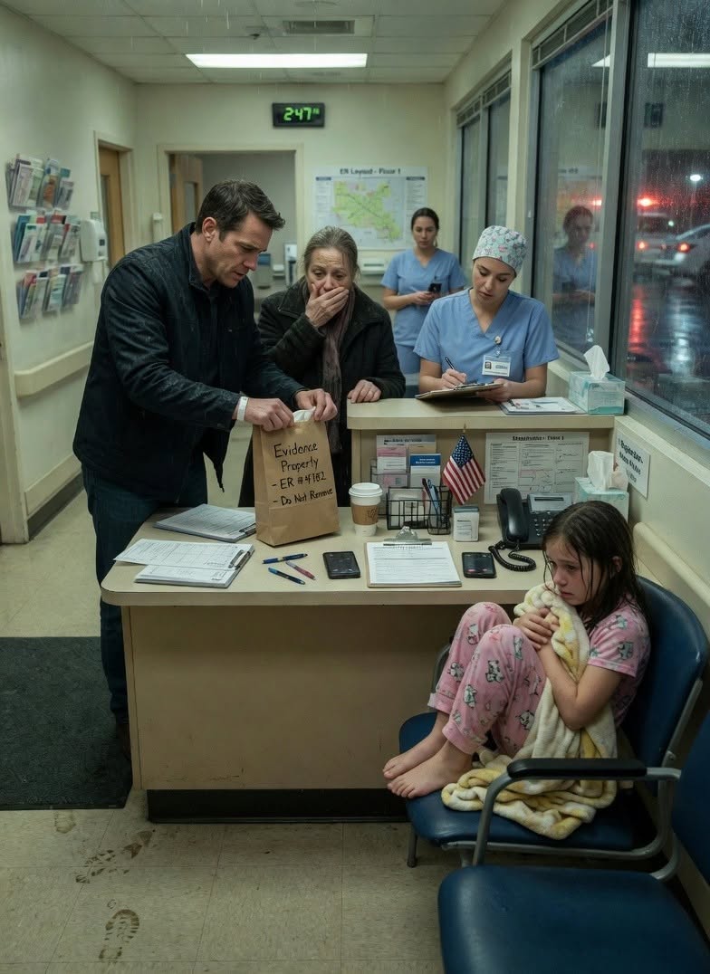 THE BLOOD ON HIS DAUGHTER'S PAJAMAS WASN'T THE WORST THING HE SAW—IT WAS WHAT CHRIS BROUGHT INTO THE ER
