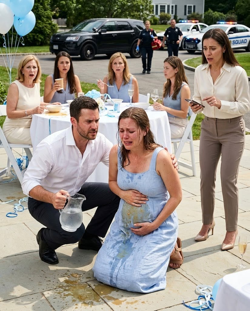 My Mother Threw Hot Soup Across My Pregnant Belly at My Baby Shower — Then My Sister’s Phone Exposed the Forged Bank Files