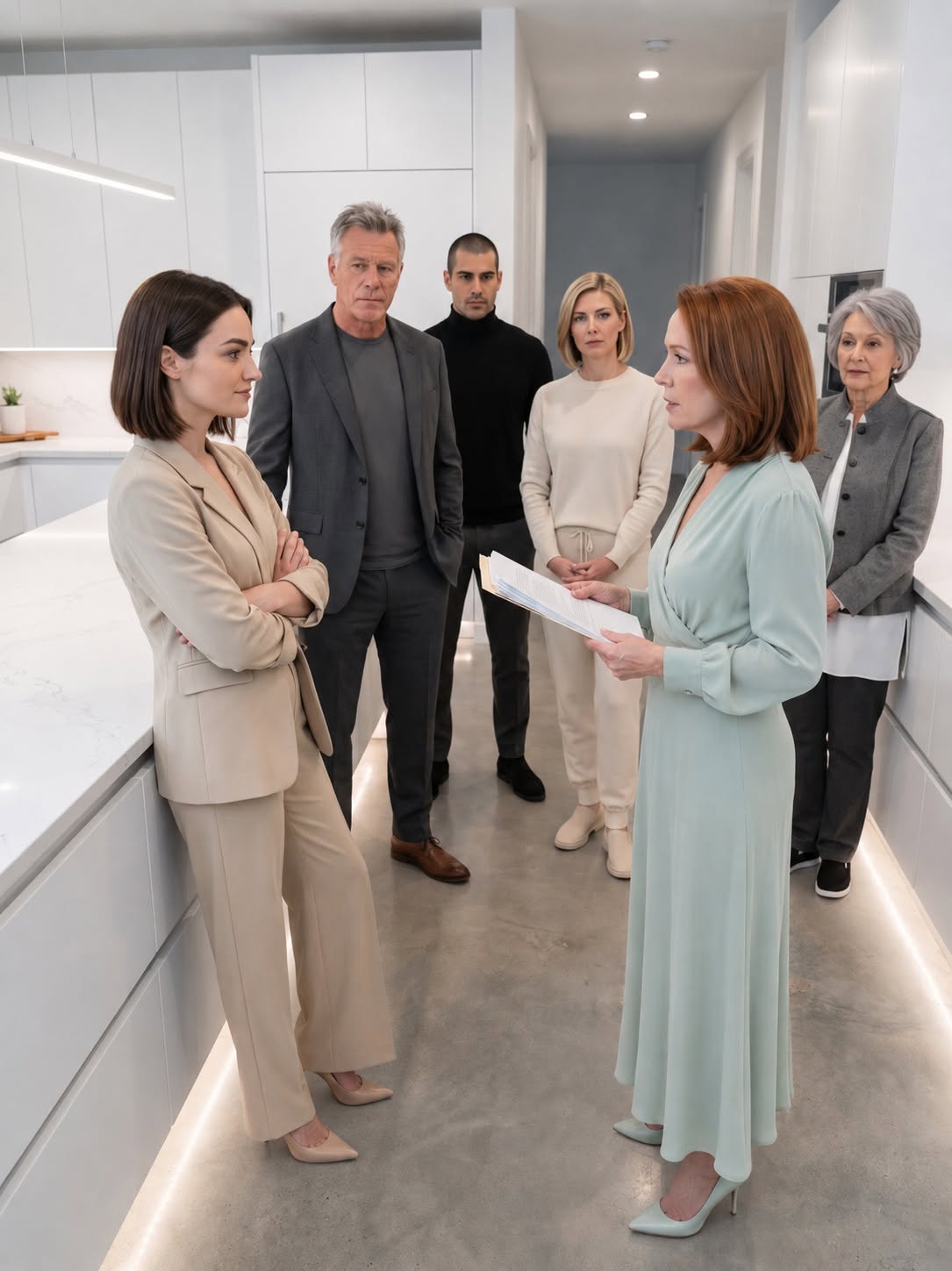 MY SISTER-IN-LAW SLAPPED ME WHILE ORDERING ME TO CARRY HER BOXES... THEN MY HUSBAND OPENED THE DEED AND REALIZED THE MILLION-DOLLAR HOUSE BELONGED TO ME