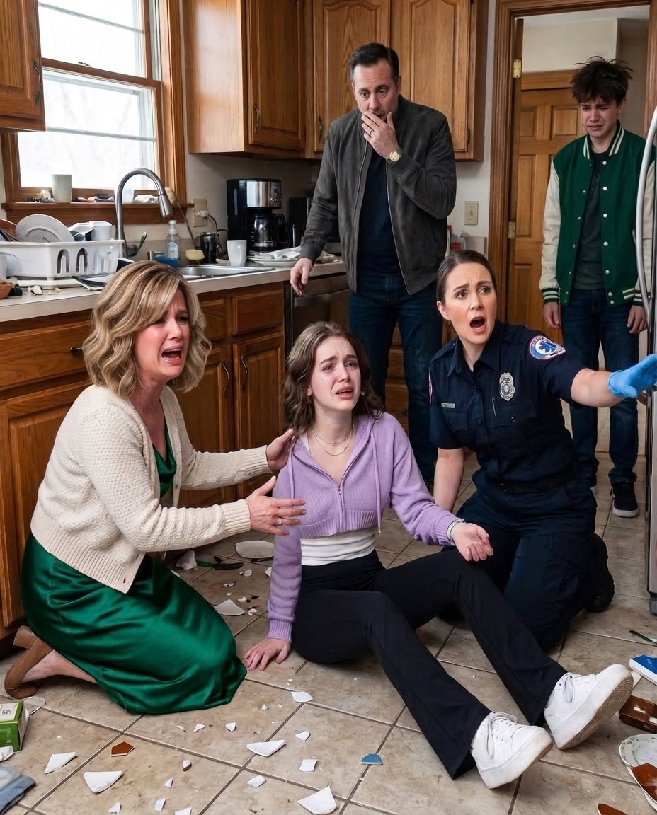 MY MOTHER SLAPPED ME AS I COLLAPSED ON THE KITCHEN FLOOR... THEN THE PARAMEDIC DISCOVERED THE TRUTH EVERYONE HAD IGNORED
